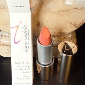 Jane Iredale Triple Luxe Long Lasting Naturally Moist Lipstick Sakura 0.12oz